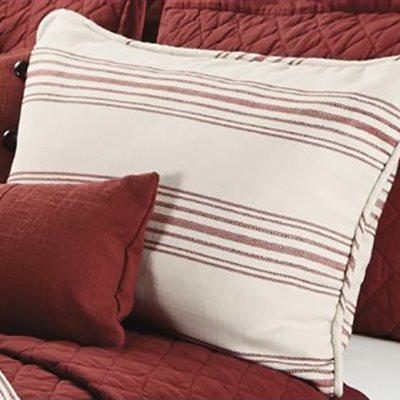 Prescott Striped Pillow Sham, 3 Colors (PAIR) Sham