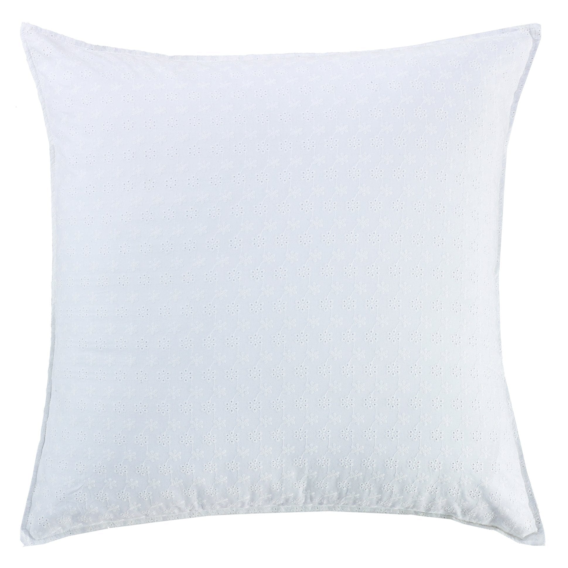 Salado Reversible Striped Eyelet Euro Sham Sham