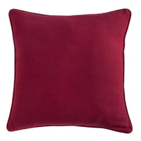 Solace Burgundy & Buckskin Suede Reversible Euro Sham Sham