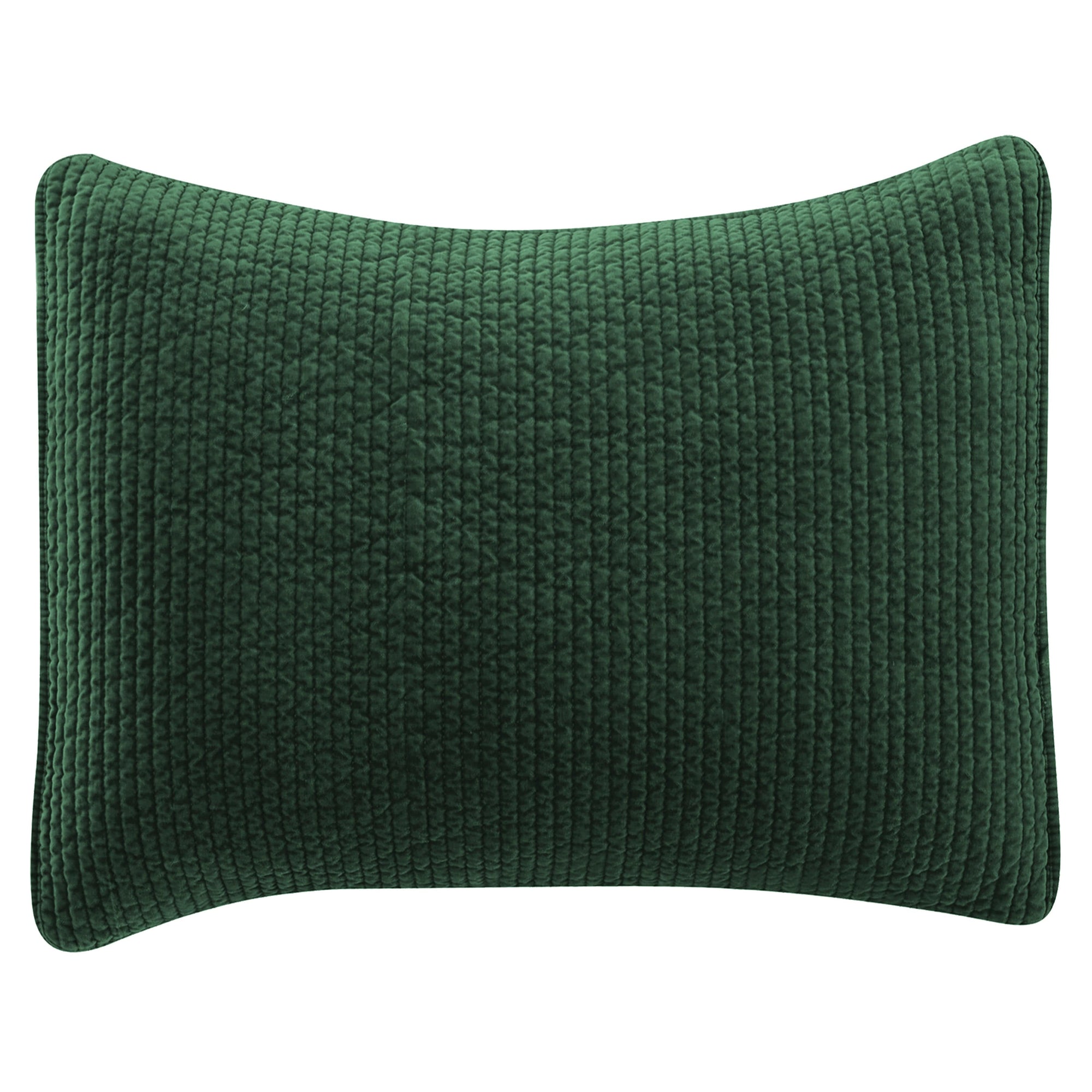 Stonewashed Cotton Quilted Velvet Pillow Sham Sham