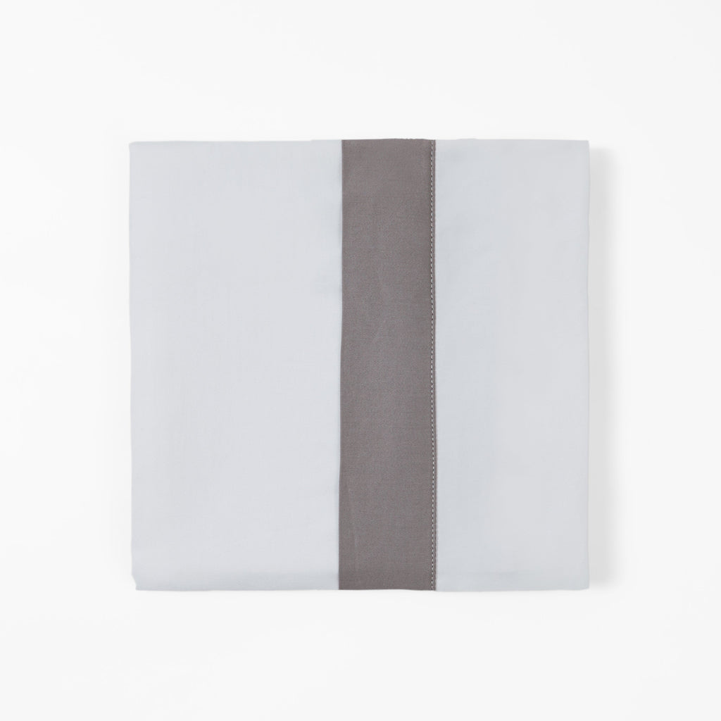 350 TC White Sheet Set with Gray Flange Sheet