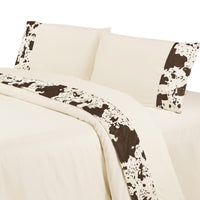 350TC Cowhide Sheet Set Twin / Cream Sheet