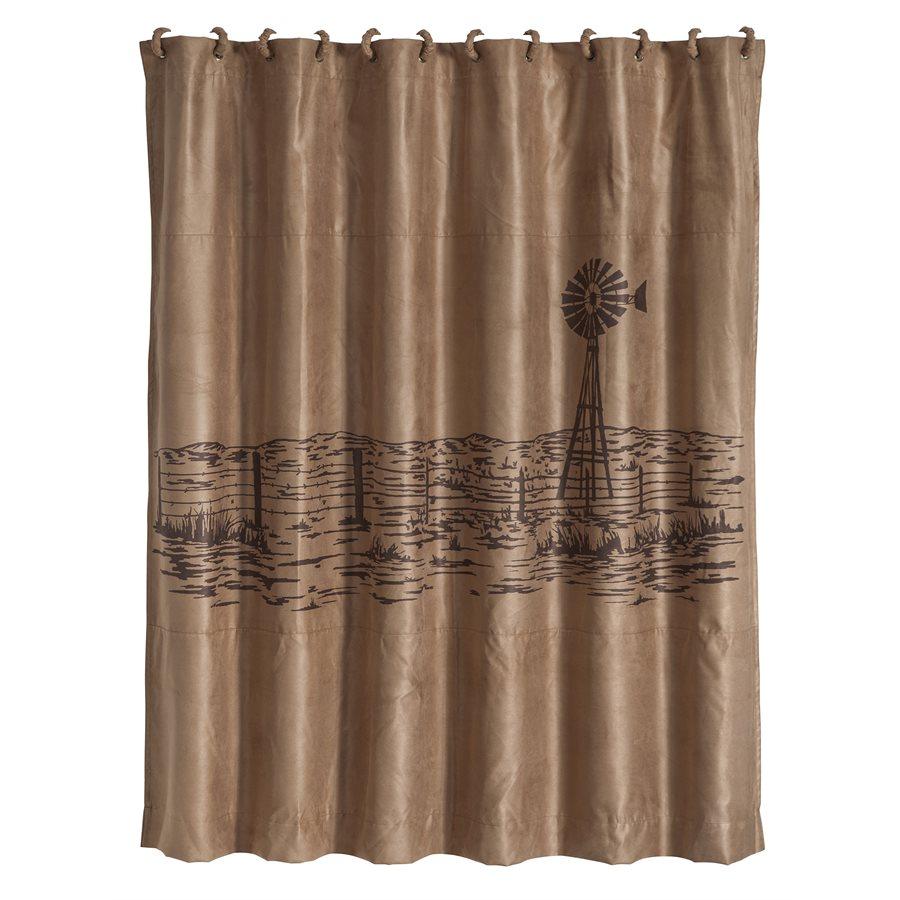 Paseo Road Jasper Landscape Shower Curtain - Thumbnail 2