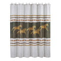 Running Remuda Shower Curtain Shower Curtain