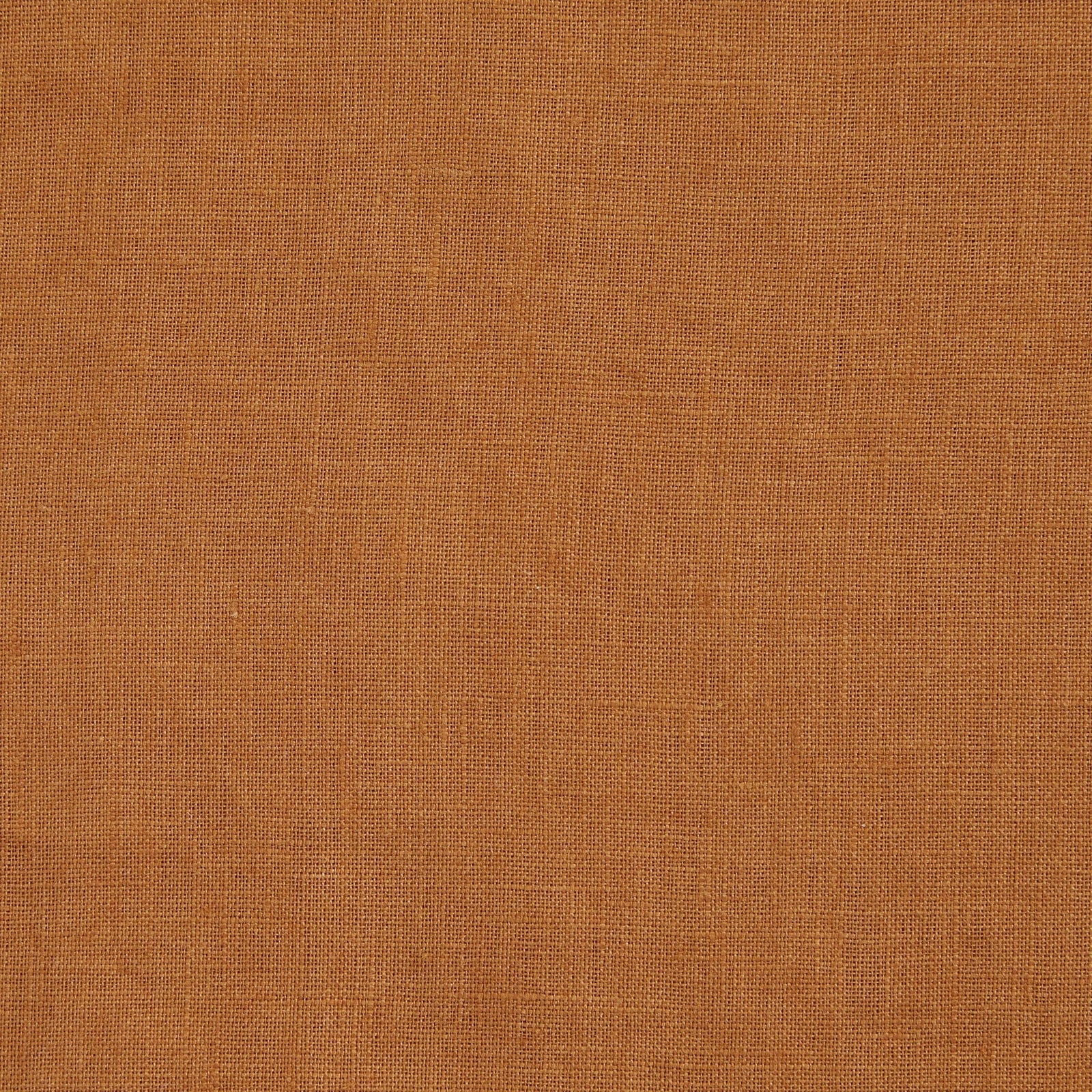 100% French Flax Linen Swatch Caramel Swatch