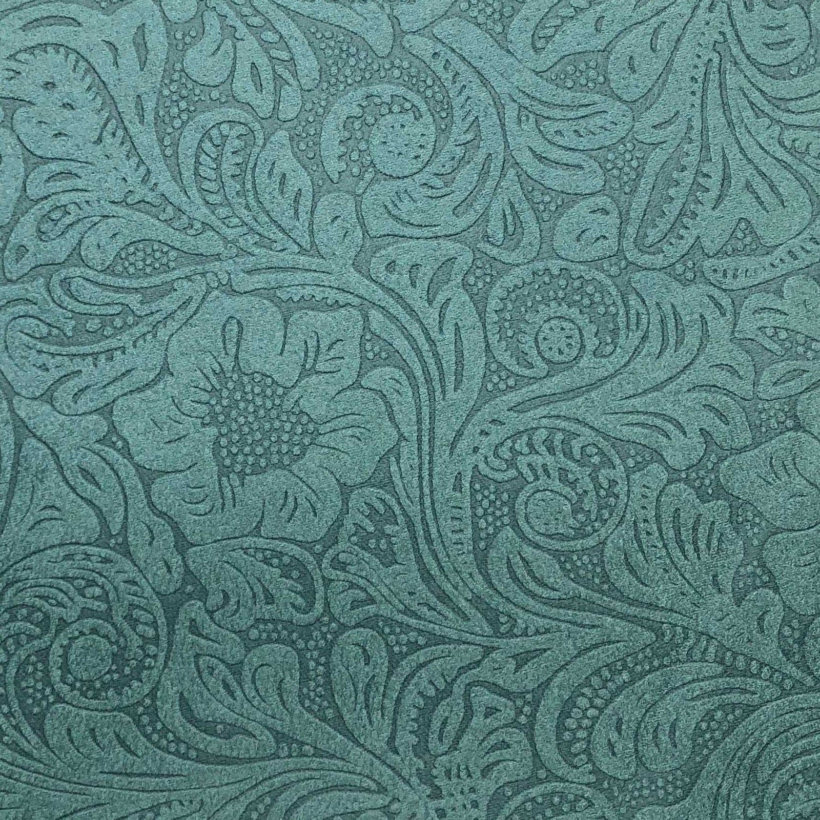 Cheyenne Turquoise Faux Leather Swatch Swatch