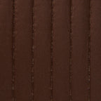 Satin Channel Quilt Swatch Chocolate Swatch