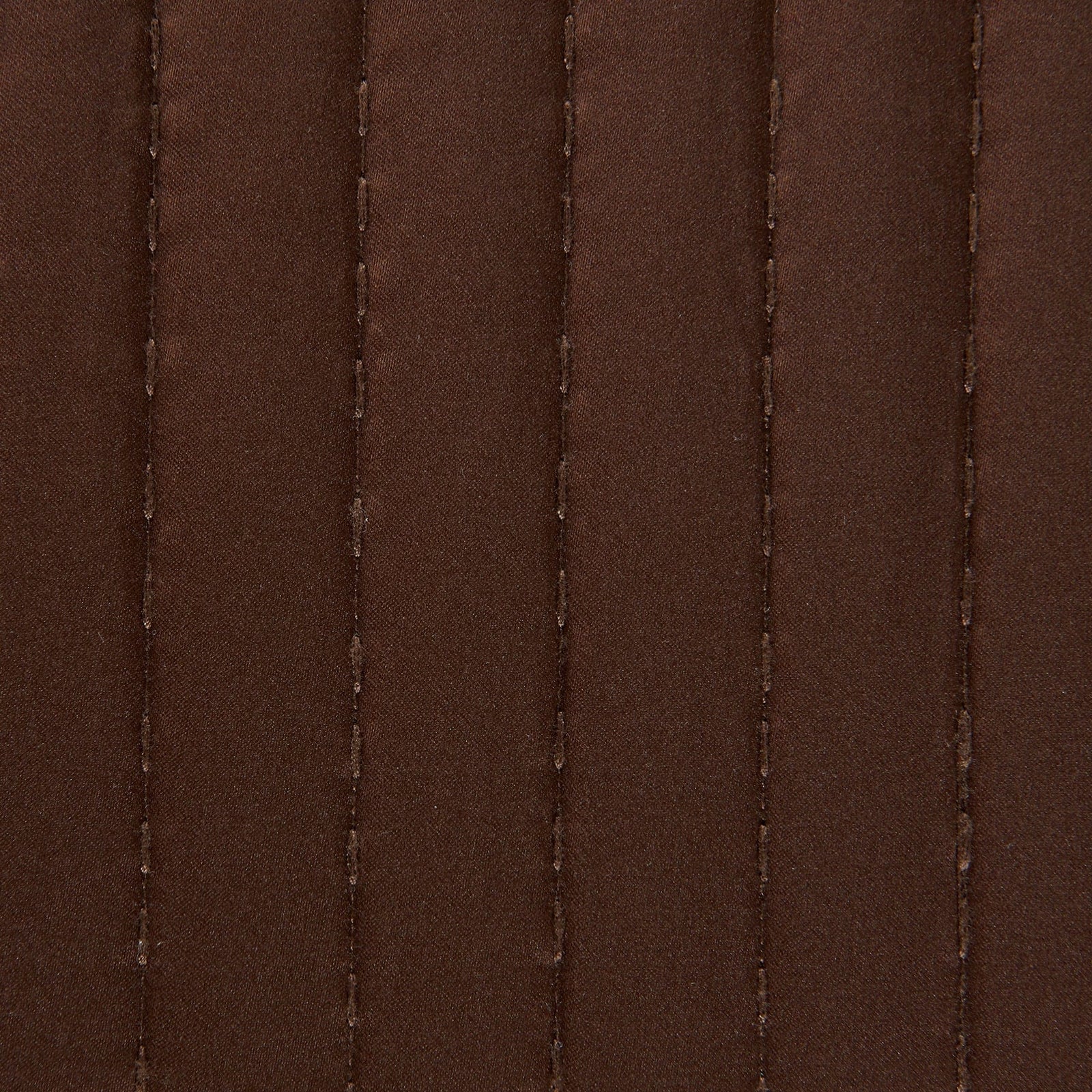 Satin Channel Quilt Swatch Chocolate Swatch