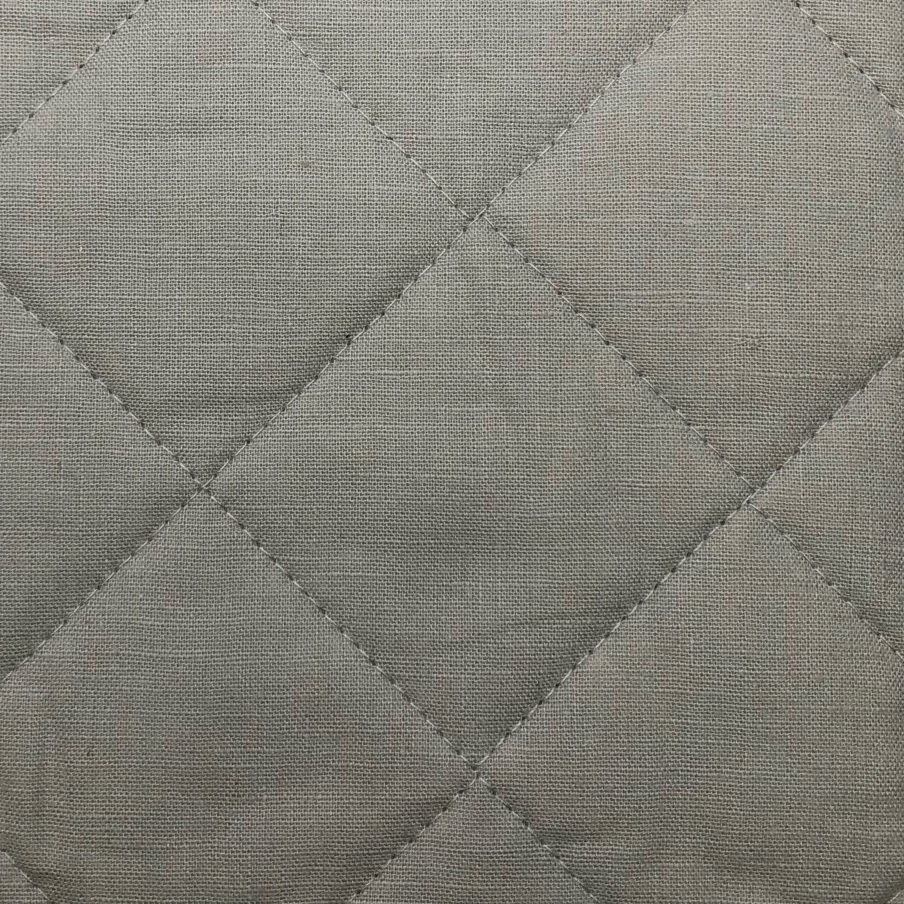 Linen Cotton Diamond Quilt Swatch Bundle Swatch