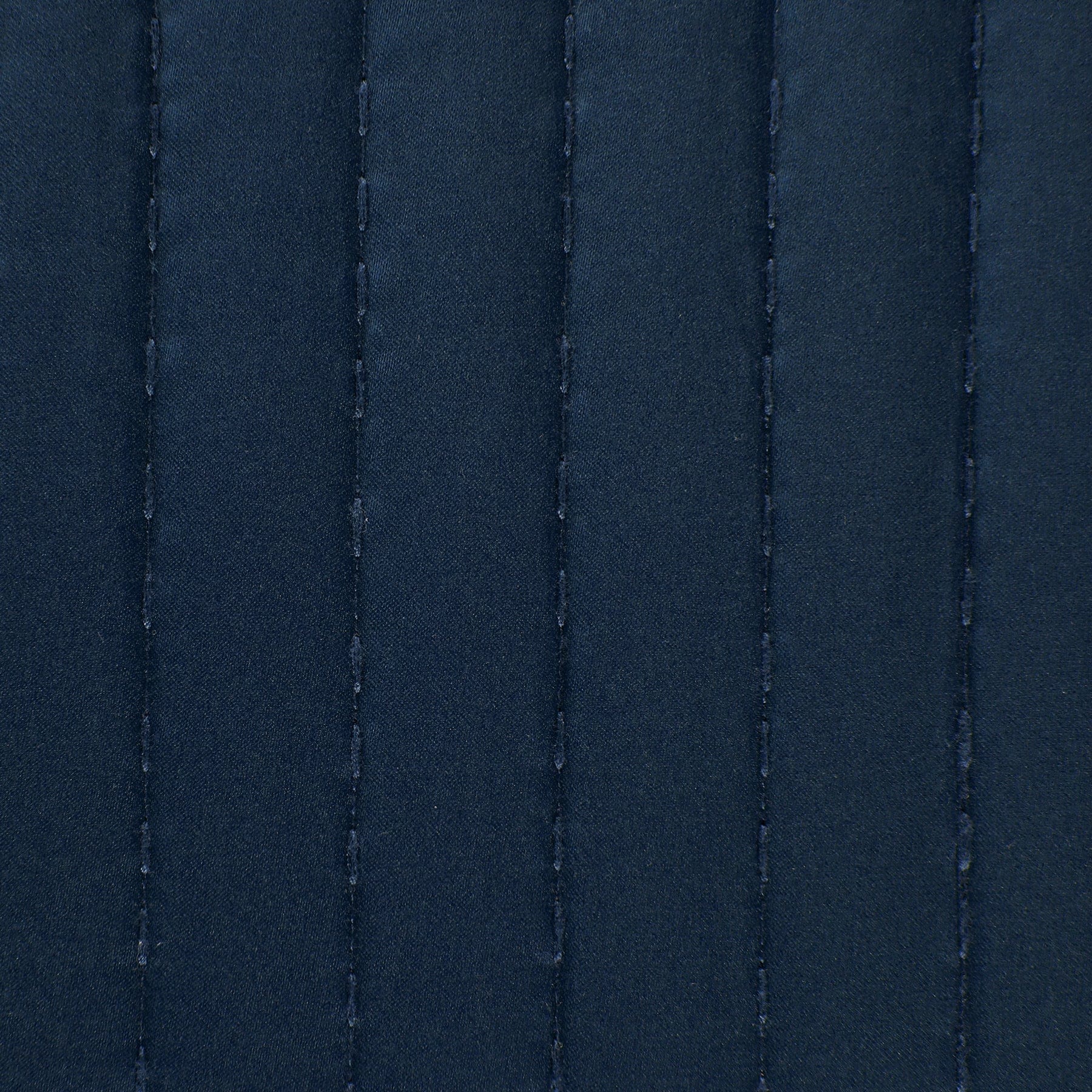 Satin Channel Quilt Swatch Navy Swatch