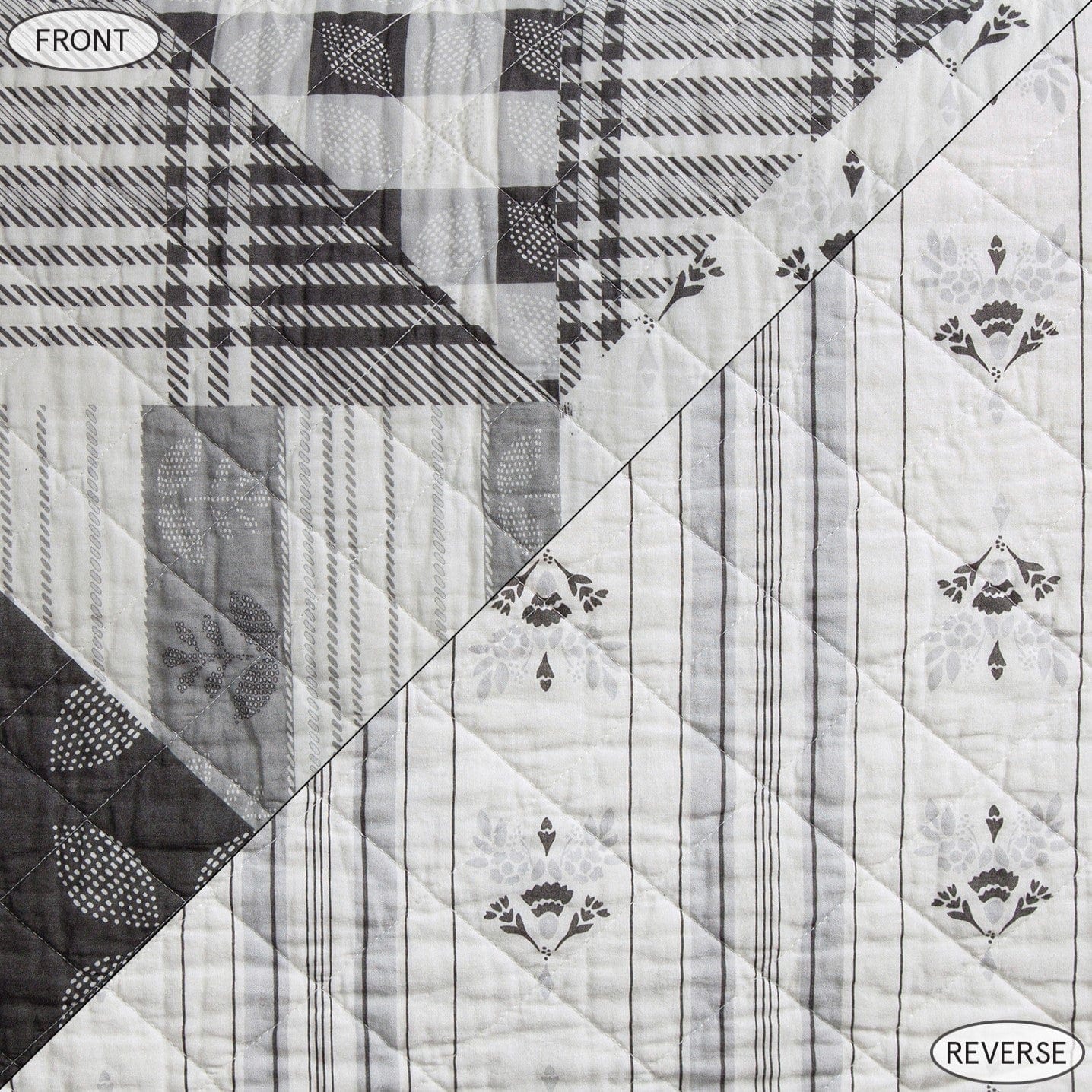Patchwork Prairie Printed Quilt Swatch Swatch