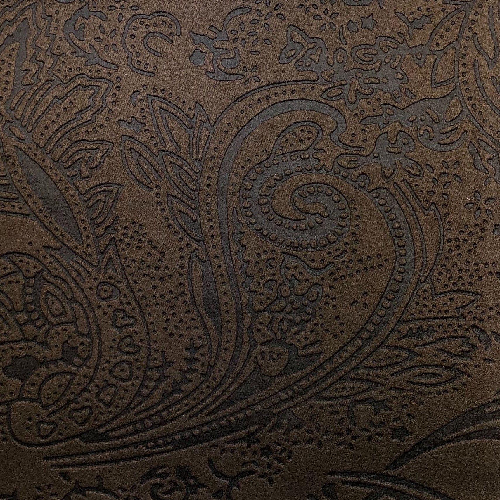 Rio Grande Chocolate Faux Leather Swatch Swatch