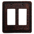 Resin Gator Double Rocker Wall Switch Plate Switch Plates & Outlet Covers