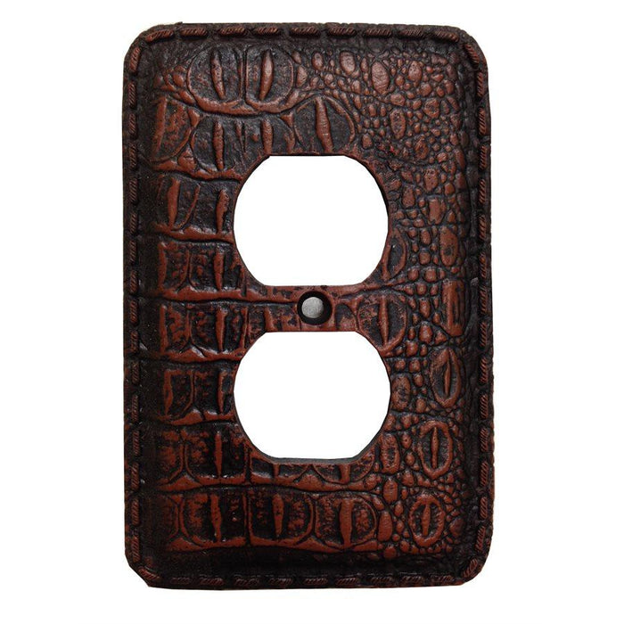 Resin Gator Single Outlet Cover Wall Plate Switch Plates & Outlet Covers