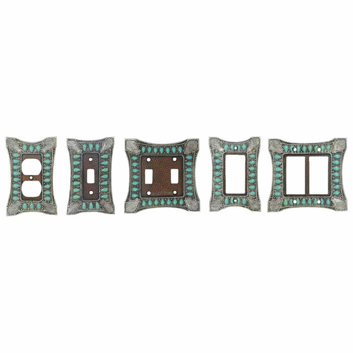 Turquoise Single Switch Wall Plate Switch Plates & Outlet Covers