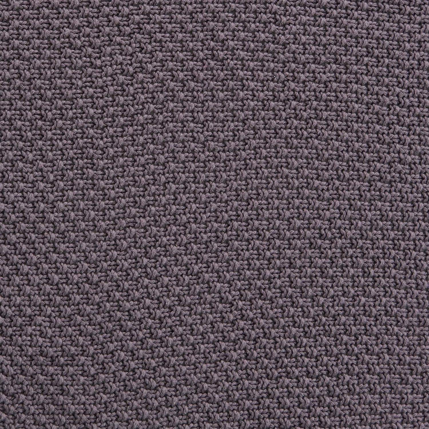 Cotton Knit Blanket Throw