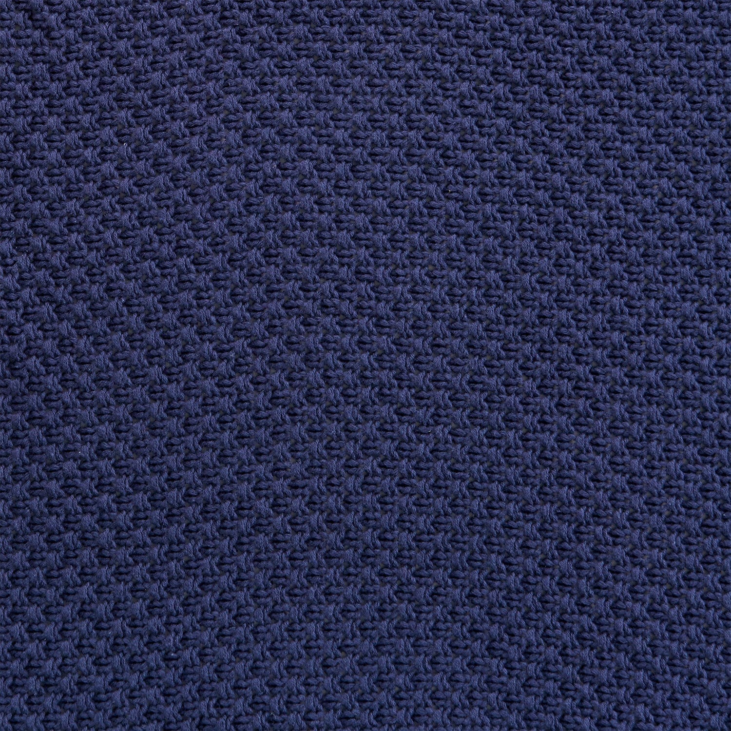 Cotton Knit Blanket Throw