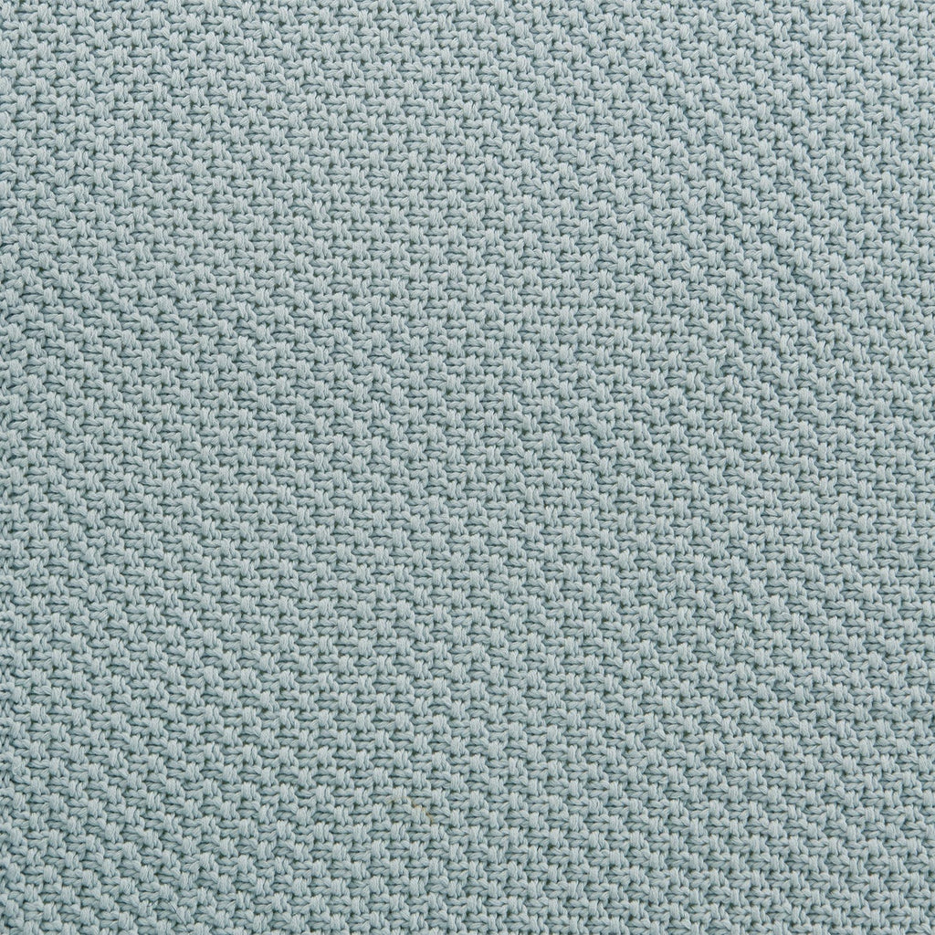 Cotton Knit Blanket Throw