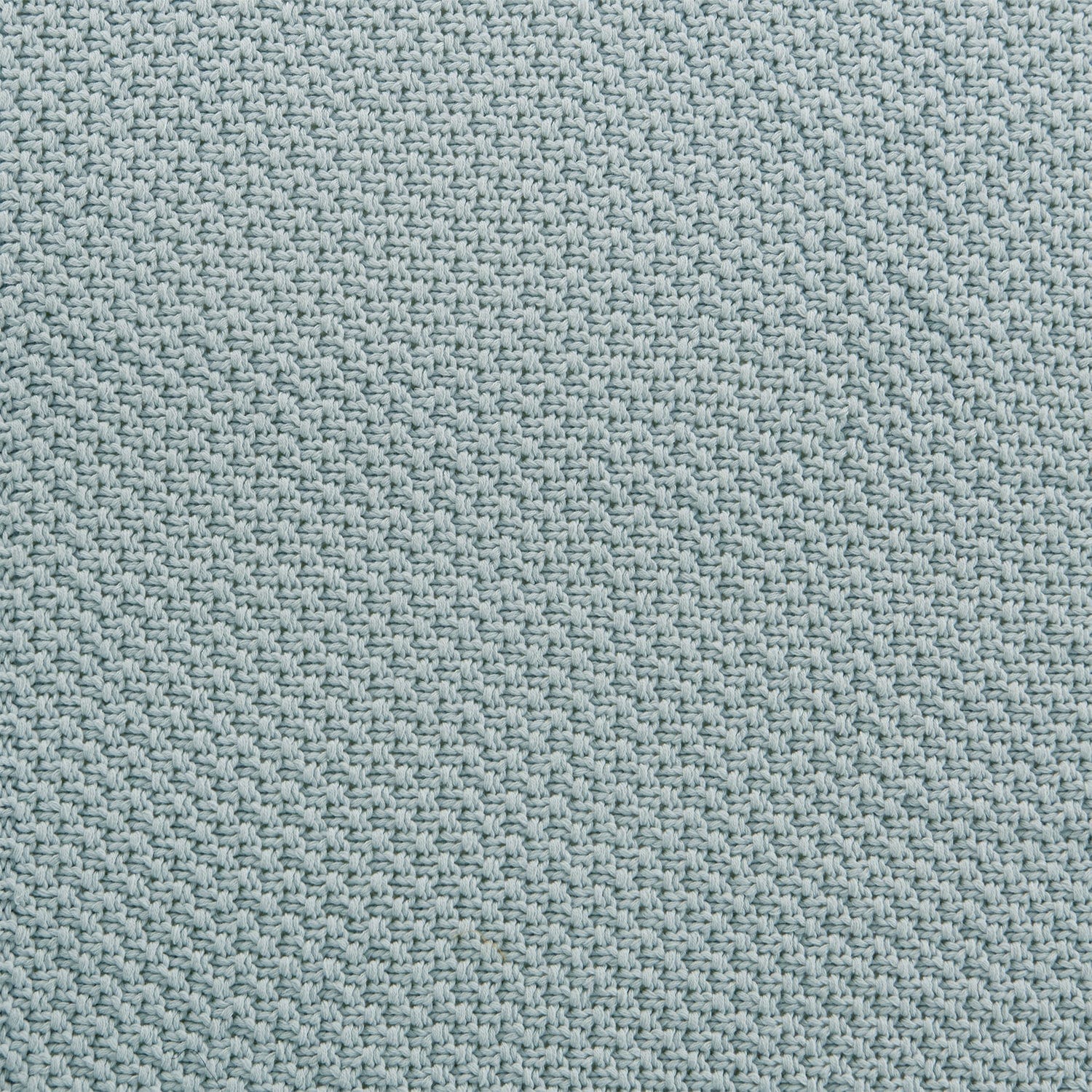 Cotton Knit Blanket Throw