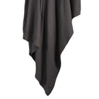Cotton Knit Blanket Full/Queen / Slate Throw