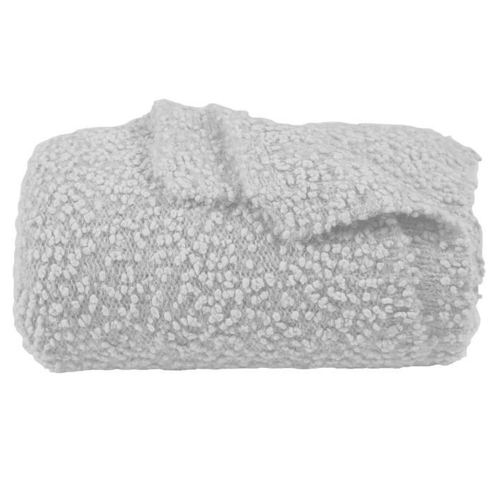 Pebble Creek Super Soft Throw Blanket, 4 Colors, 50x60 Gray Throw