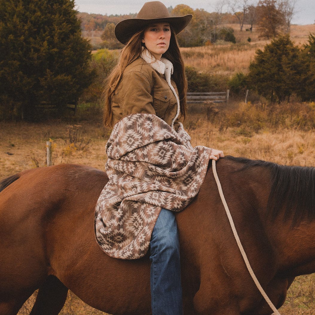 Mesa Wool Blend Blanket Throw