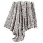 Oversized Arctic Bear Throw, Gray, 50x80 Throw