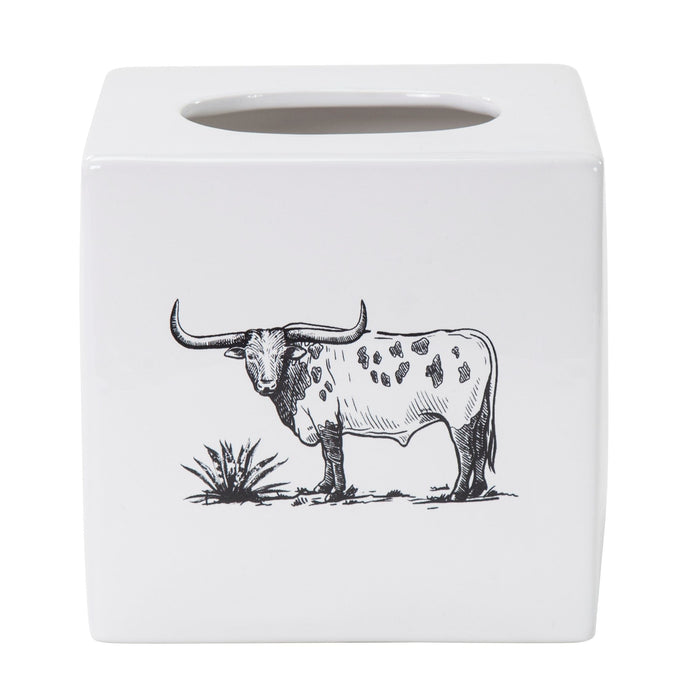 Wooden Paper Towel Holder Countertop Farmhouse Cow Design Paper Towel Roll  Holde
