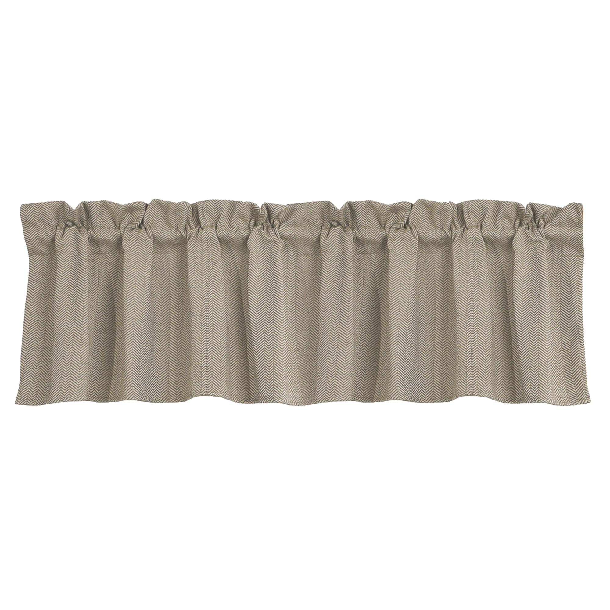 Fairfield Herringbone Kitchen Valance Valance