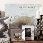 Free Spirit Aztec Buffalo Canvas Southwestern Wall Art Wall Decor