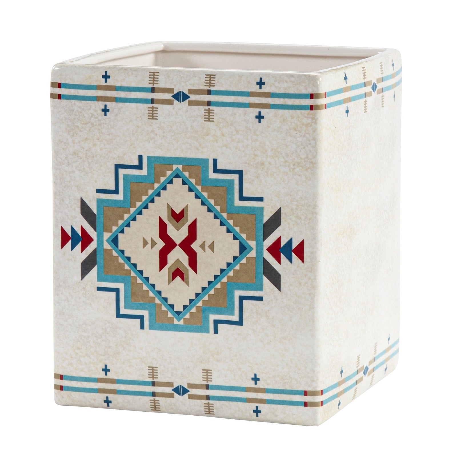 Spirit Valley Ceramic Wastebasket Wastebasket